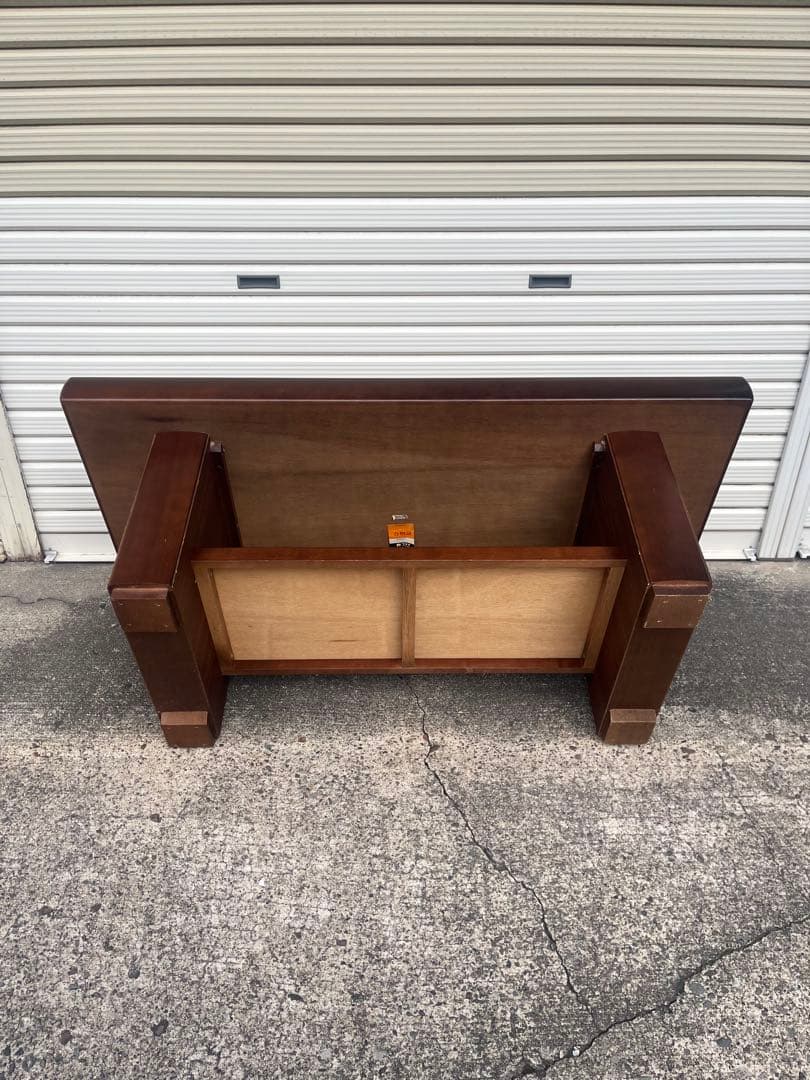 レトロ オールドカリモク センターテーブル 大理石調 カリモク レトロ家具