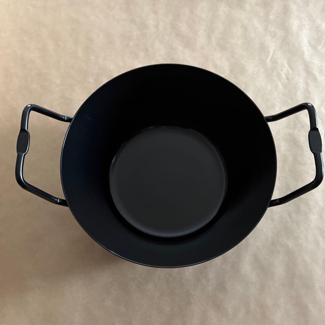 ラバーゼ　揚げ鍋22センチ　3点セット 揚げかご　油跳ね防止ネット付き