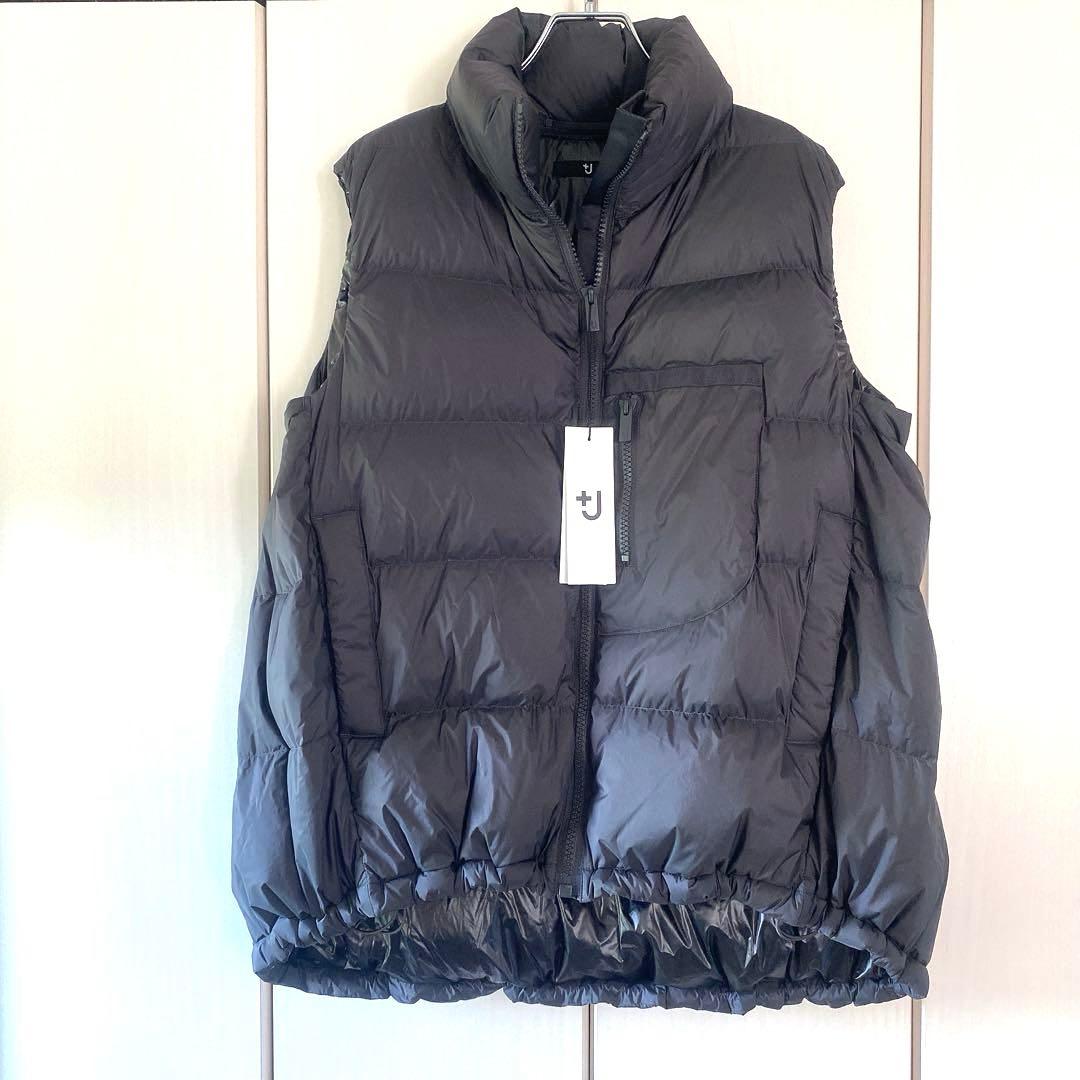 新品✨UNIQLO ユニクロ　+J ダウンボリュームベスト　大きいサイズ