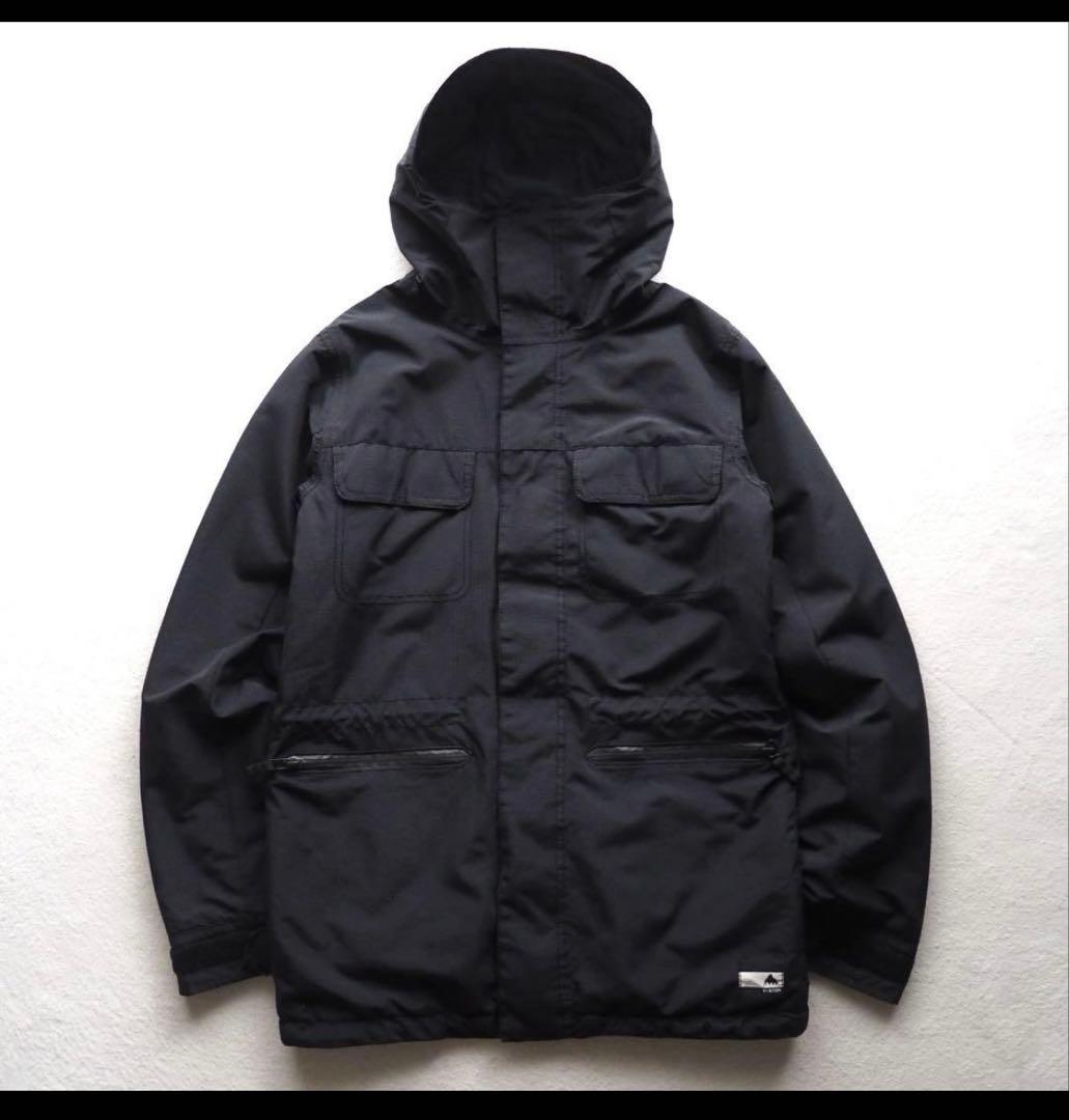 BURTON DRY RIDE リップストップ スノージャケット ブラック 黒