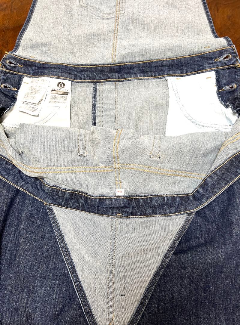 希少サイズ Levi's リーバイス デニムオーバーオール レディース 22W