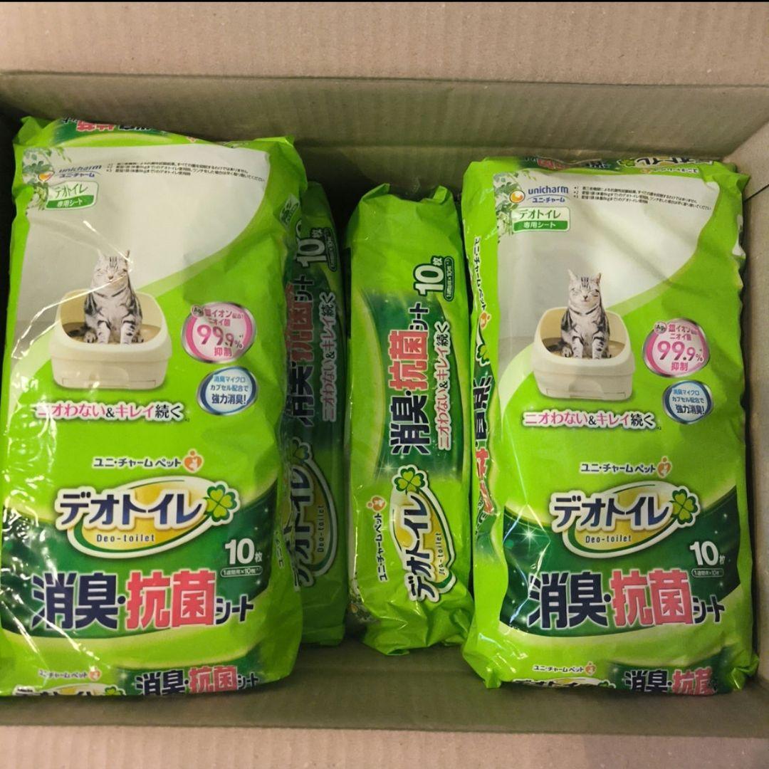 デオトイレ 消臭・抗菌シート 10枚×12個セット