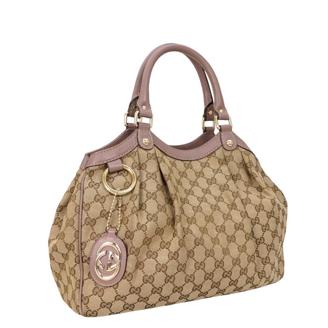 本物 ■グッチ■スーキー トート GG キャンバス トートバッグ ハンドバッグ