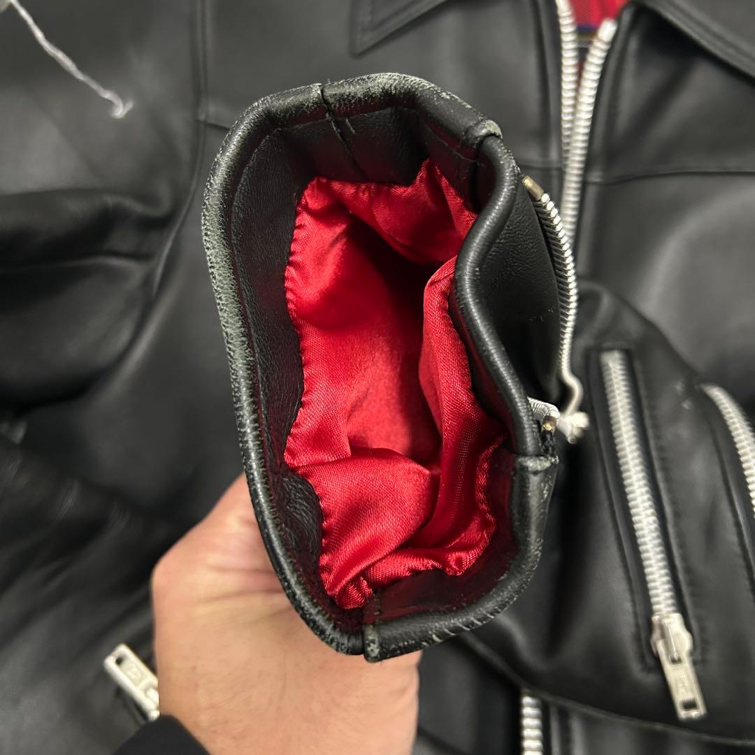 【英国製】KING MOB ライダース　サイズ:S キングモブ　LJM-9タイプ