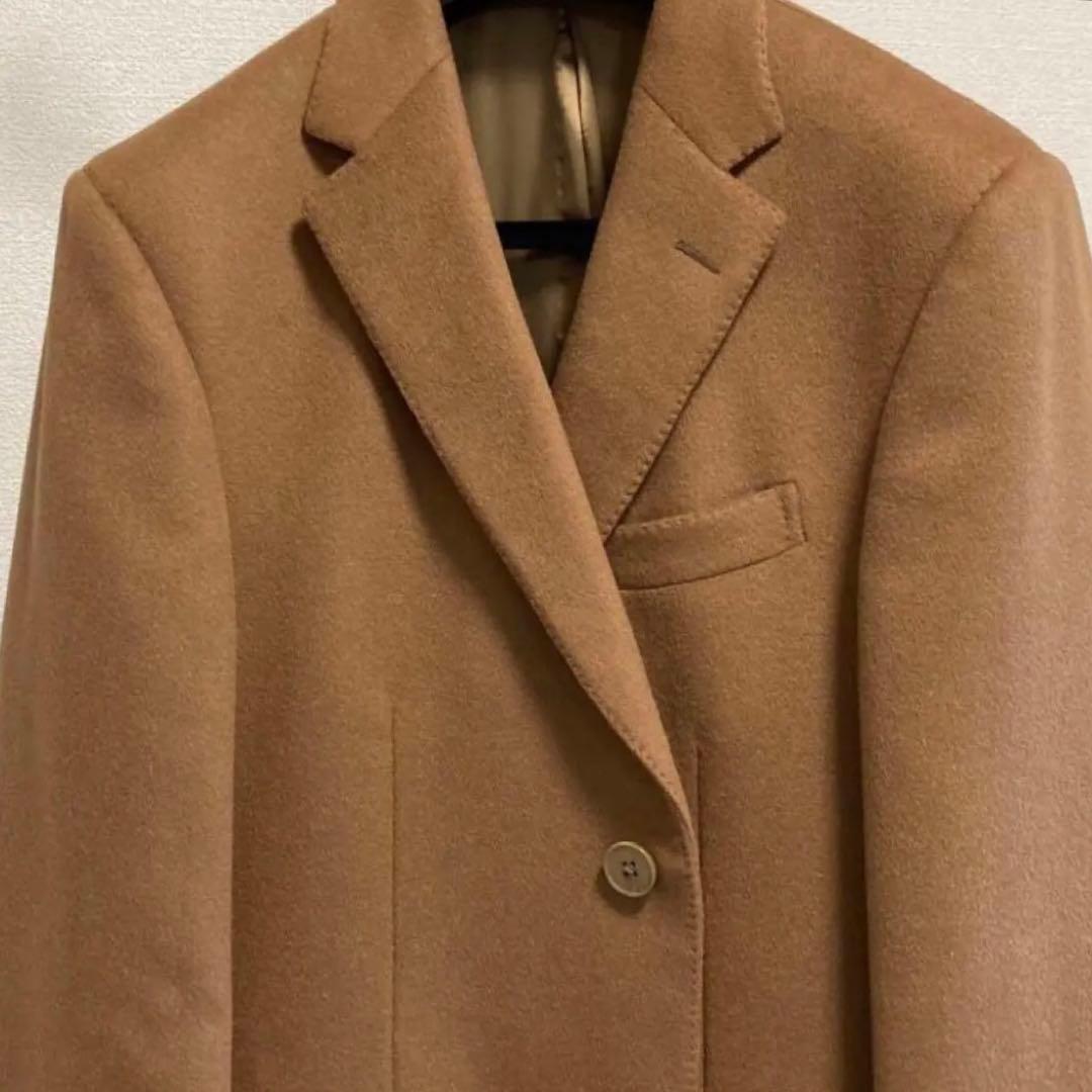❤️ゼニアZEGNA 新品　上品なデザインチェスターコート　正規品　溶けそうな生地