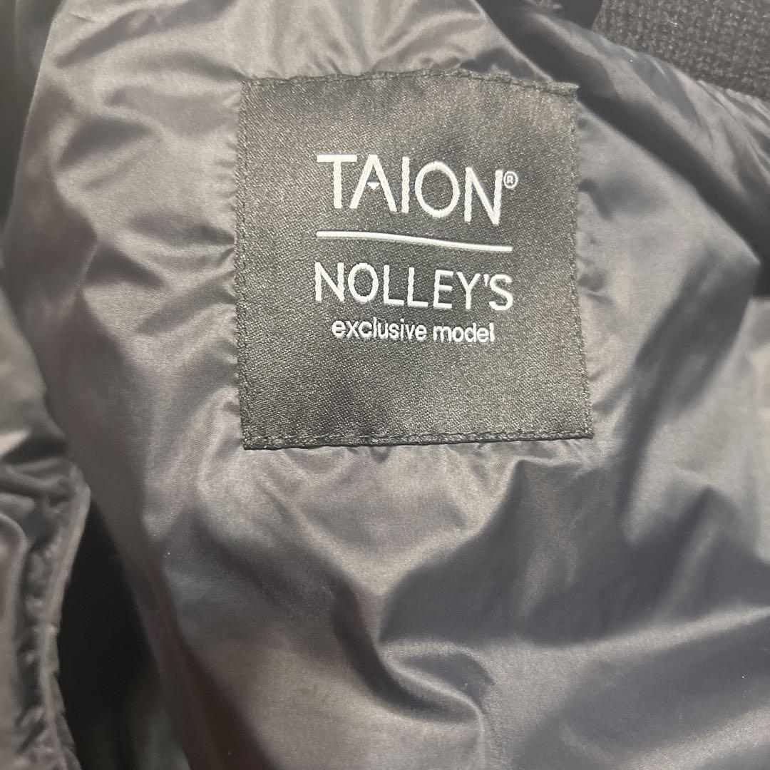 NOLLEY'S タイオン別注ニットコンビダウンジャケット