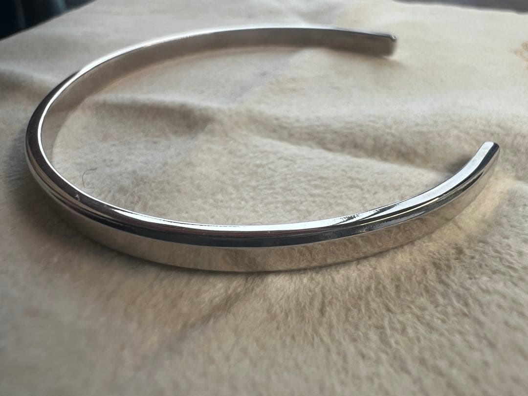CTHY HERITAGE BANGLE RHODIUM SILVER バングル