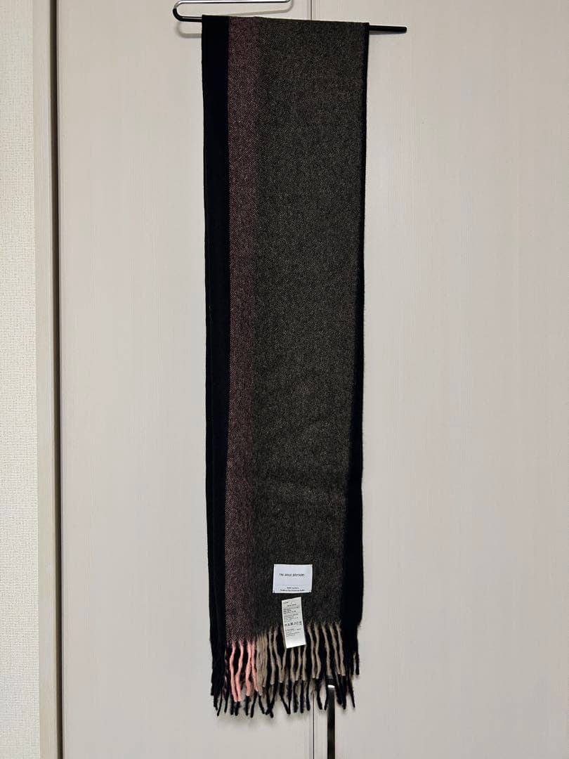 Brushed Scole Stripe / BLACK × GRAGE