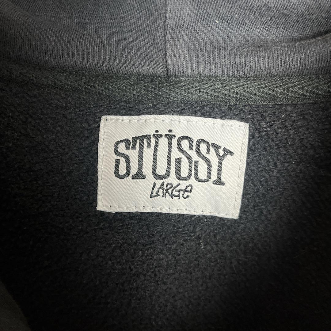 【即完モデル‼︎】STUSSY◎総柄 フルジップ パーカー D188