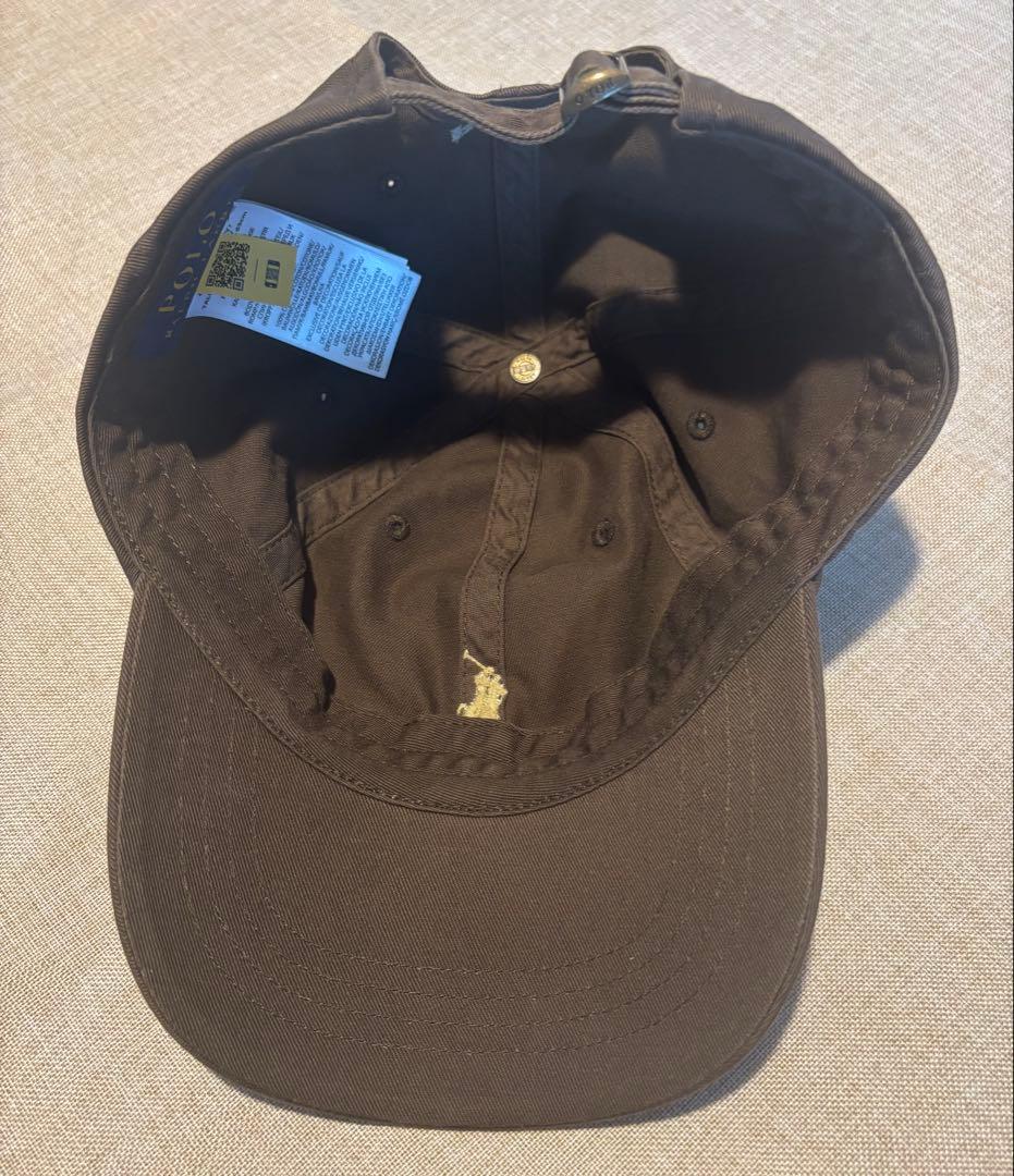 美品‼︎ POLOベースボールキャップ　ブラウン　　ラルフローレン