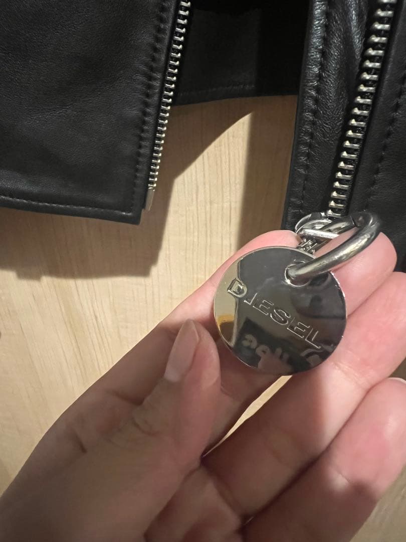 値下げ！　DIESEL ライダースジャケット　レディース