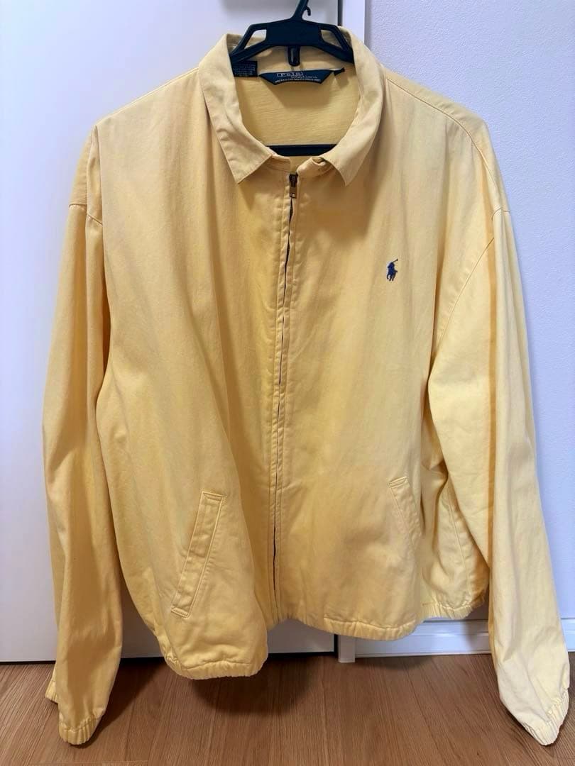 ラルフローレン　スイングトップ　レモンイエロー　XXL