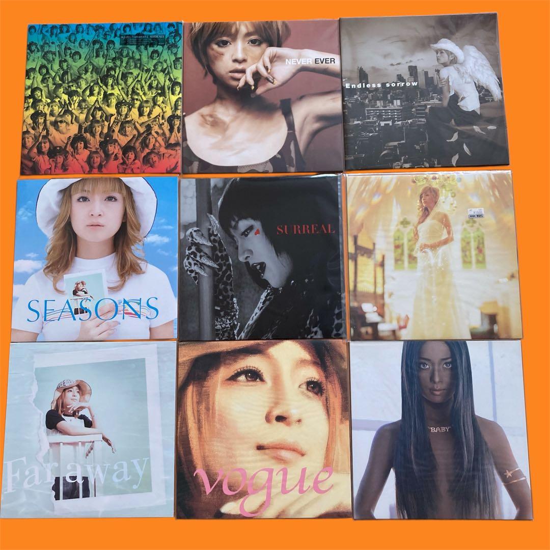 浜崎あゆみ LP レコード 12インチシングル 10枚セット