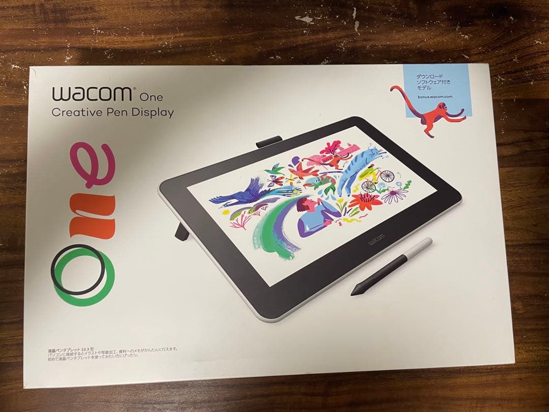 Wacom One 13.3インチ 液晶ペンタブレット＋保護シート付