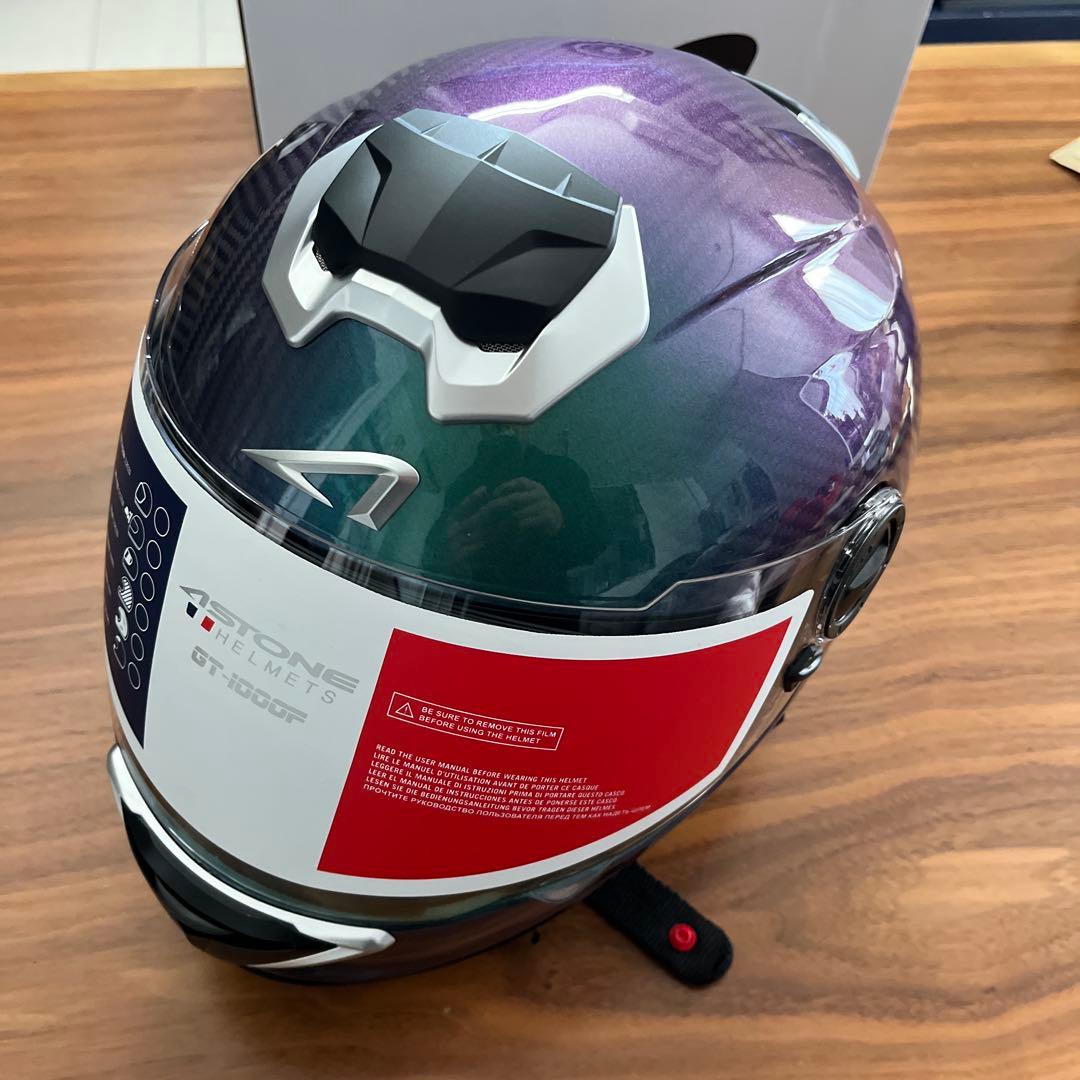 未使用ASTONE GT-1000F カーボン ヘルメット イリジウPSC