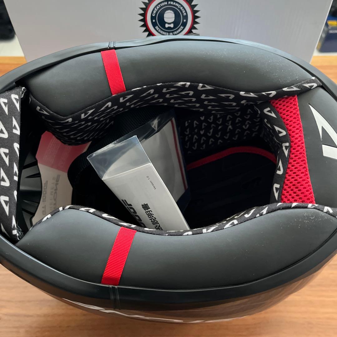 未使用ASTONE GT-1000F カーボン ヘルメット イリジウPSC