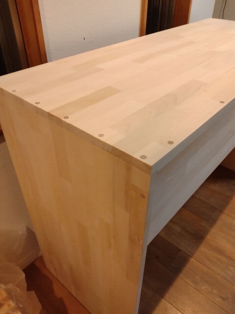 木製　ハンドメイド　オーダー　コの字　テーブル　カウンター　棚　シェルフ