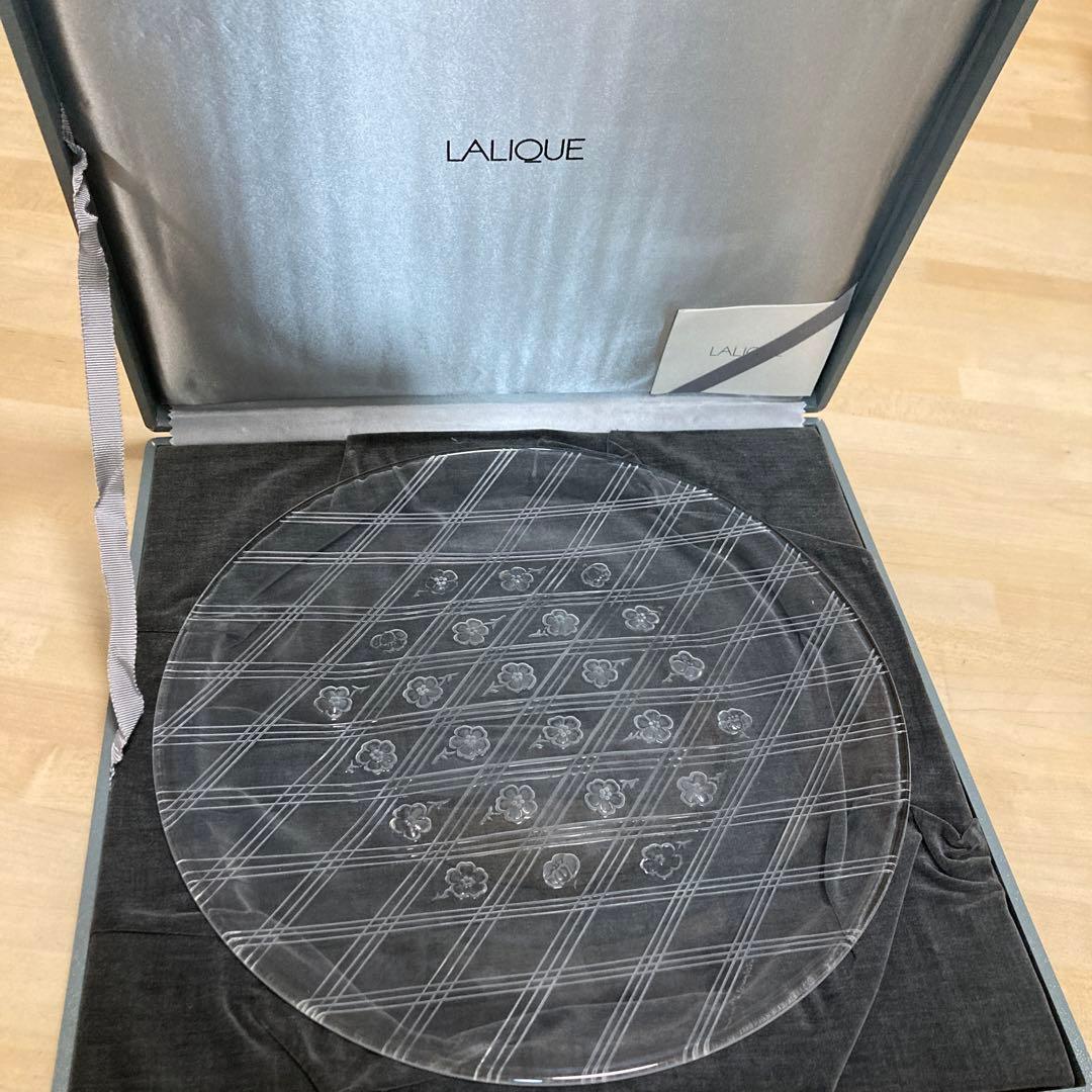 値下！ラリック　絵皿　プレート　アンティーク　クリスタル