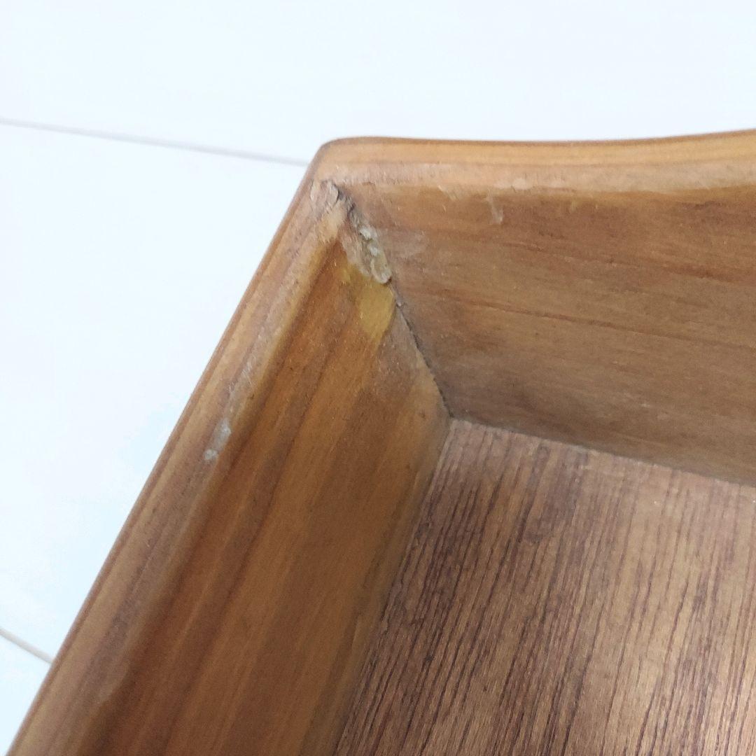 木製　ハート　ウッドプレート　引出し　トレー　２点セット