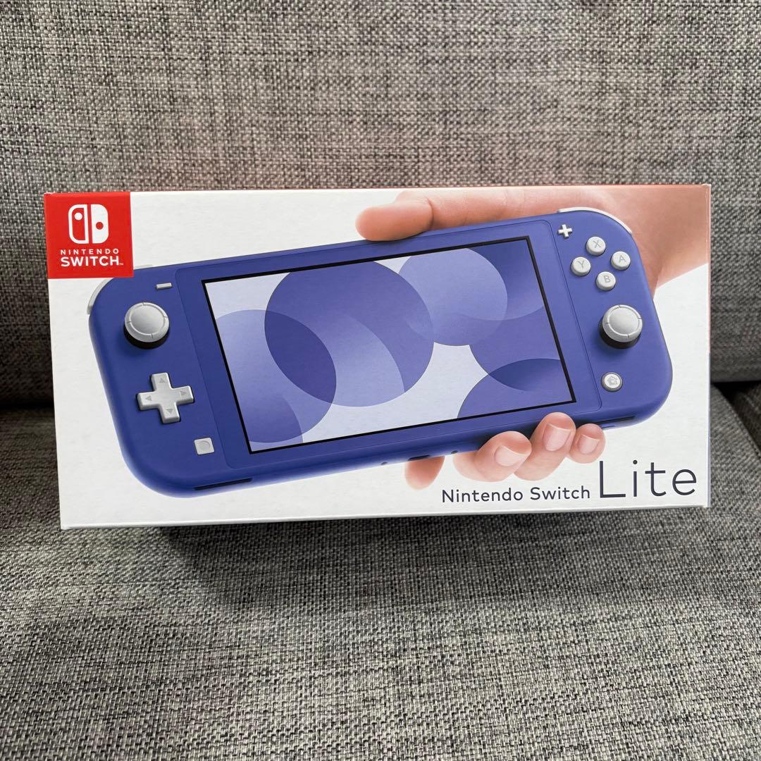 Switch Nintendo Lite ブルー 外箱あり