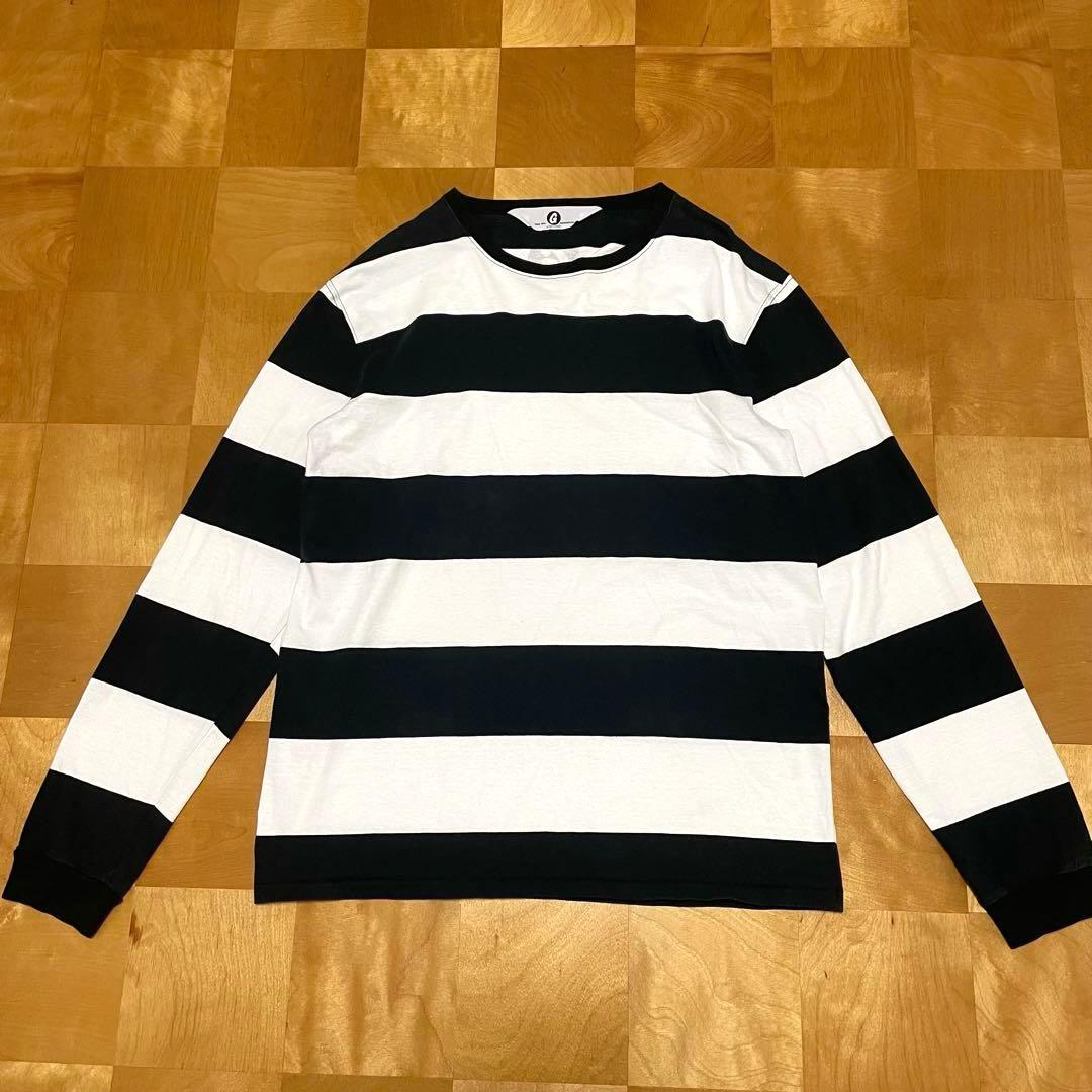 ✅激レア早い者勝ちXLサイズgoodenoughボーダーTシャツ黒白グッドイナフ
