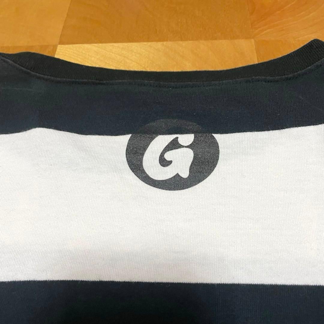 ✅激レア早い者勝ちXLサイズgoodenoughボーダーTシャツ黒白グッドイナフ