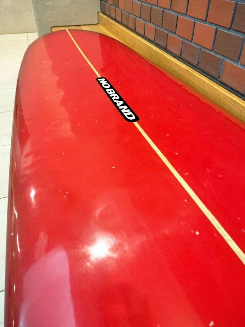 ●手渡し前提●　9.1 NOBRAND　ノーブランド　赤　RED　トライフィン