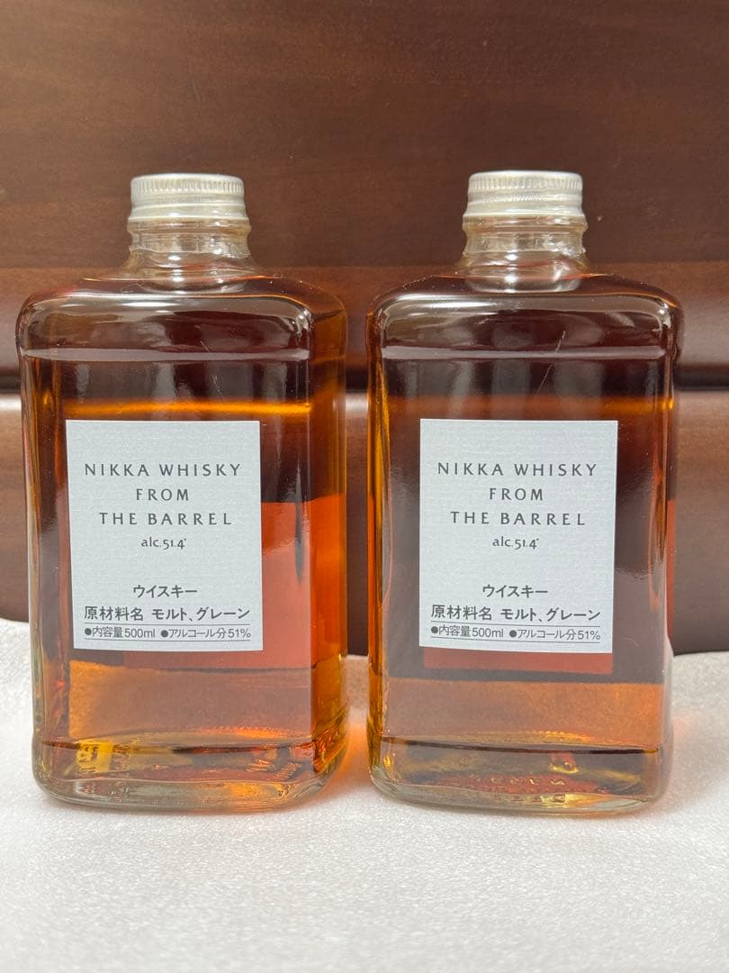 ニッカウヰスキー フロムザバレル 新品未開封２本セット　ウイスキー