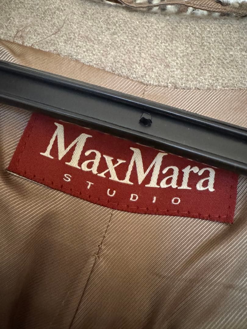 MaxMara ダッフルコート ブラウン系