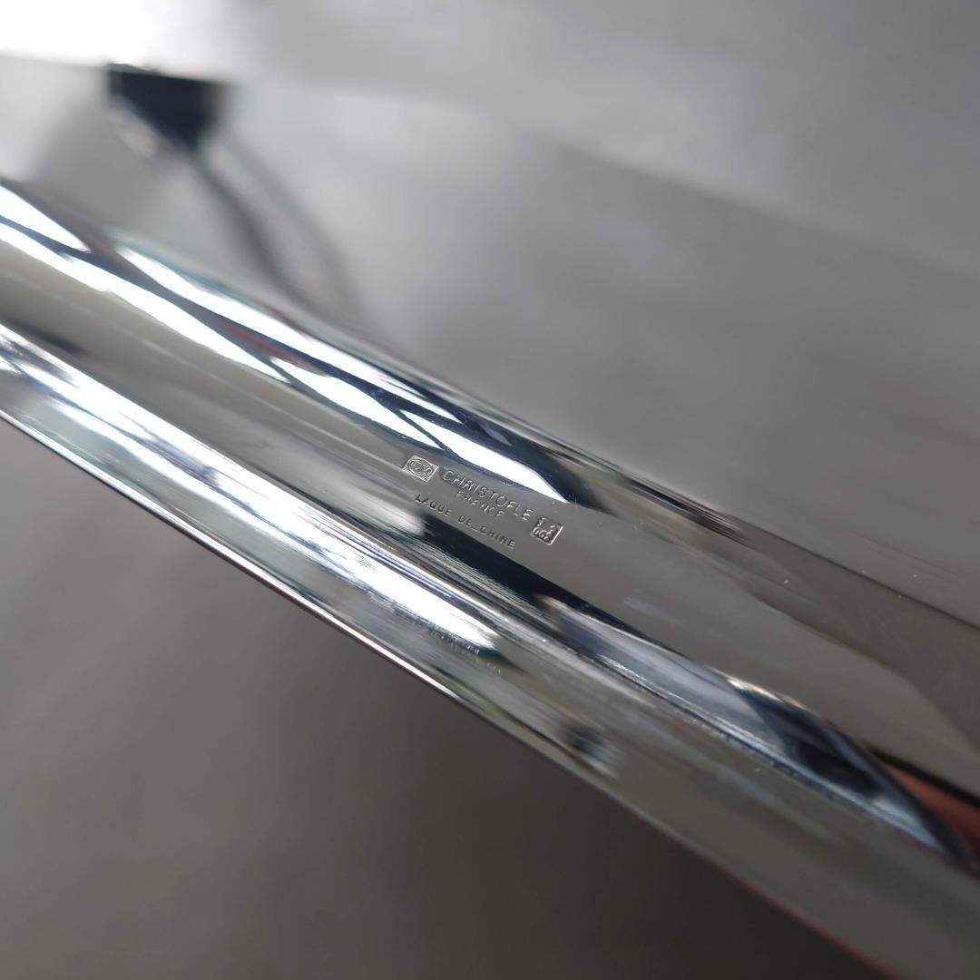 極希少 美品 クリストフル 漆 トレイ 布袋付き