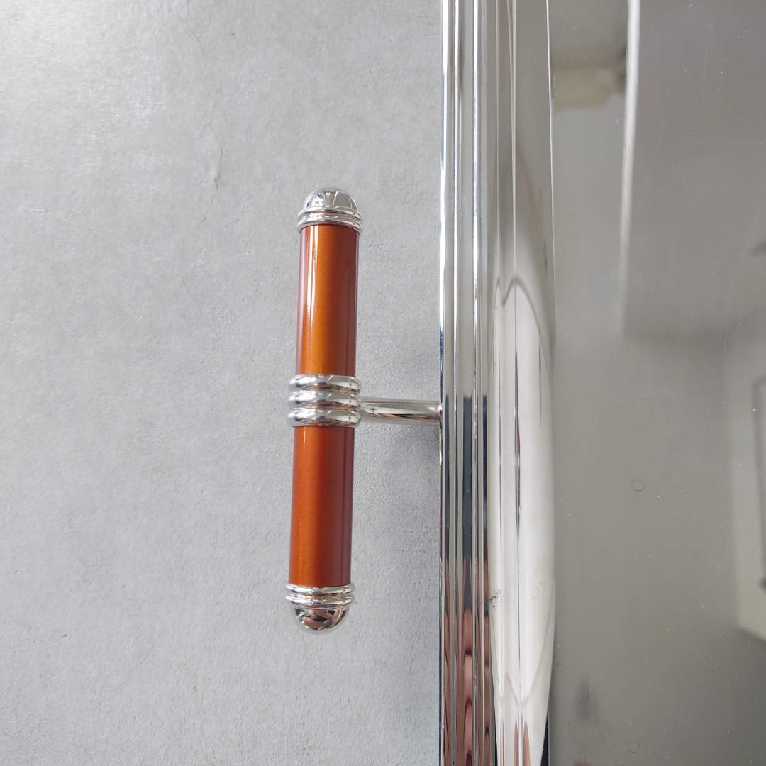 極希少 美品 クリストフル 漆 トレイ 布袋付き