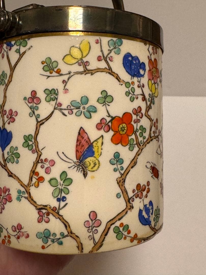 スポードSpode リバティ　シルバーオートジャムジャー