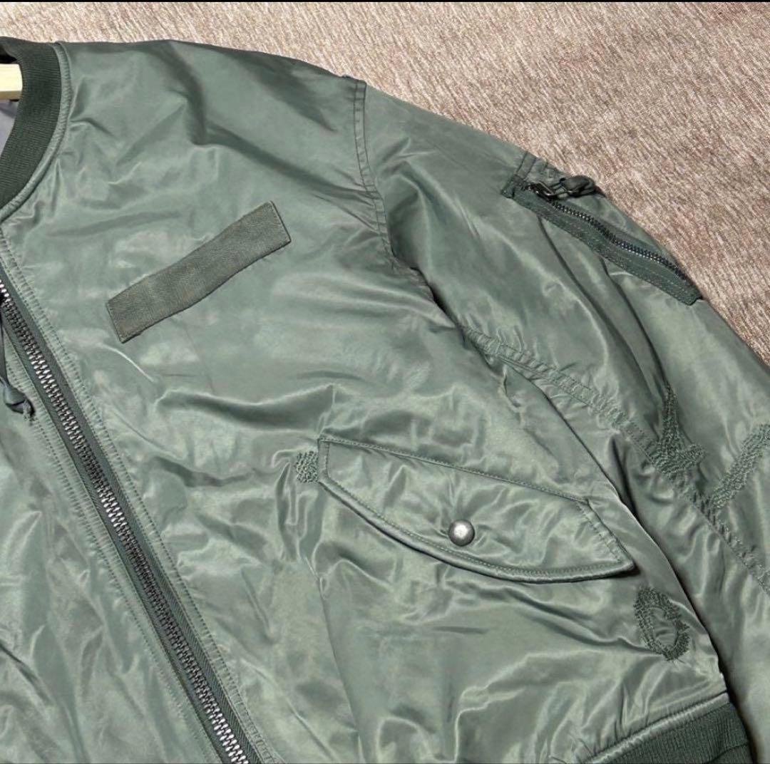 未使用　VISVIM FIL THORSON MA-1 ヴィンテージ加工 XL