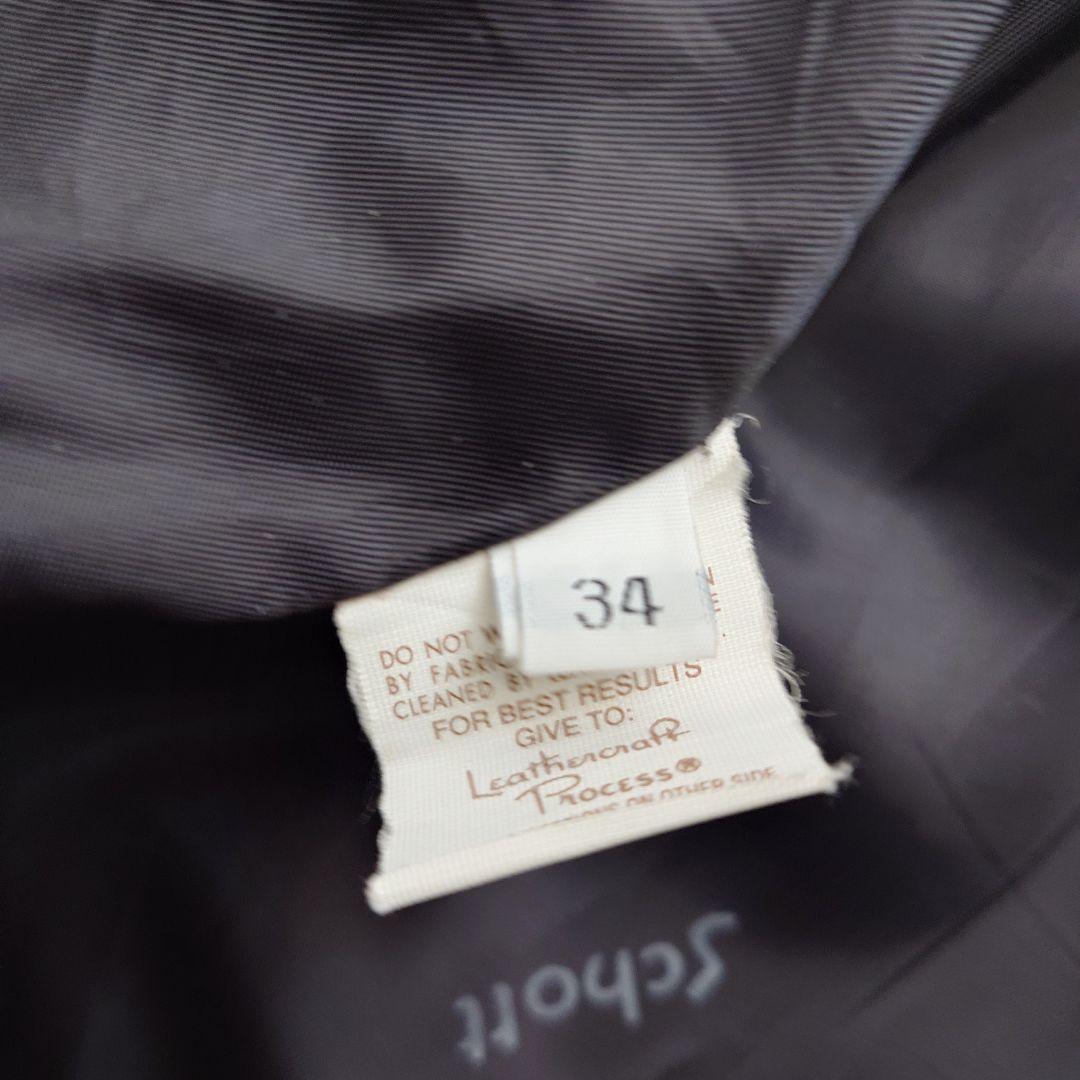 Schott 641sp ライダース サイズ34