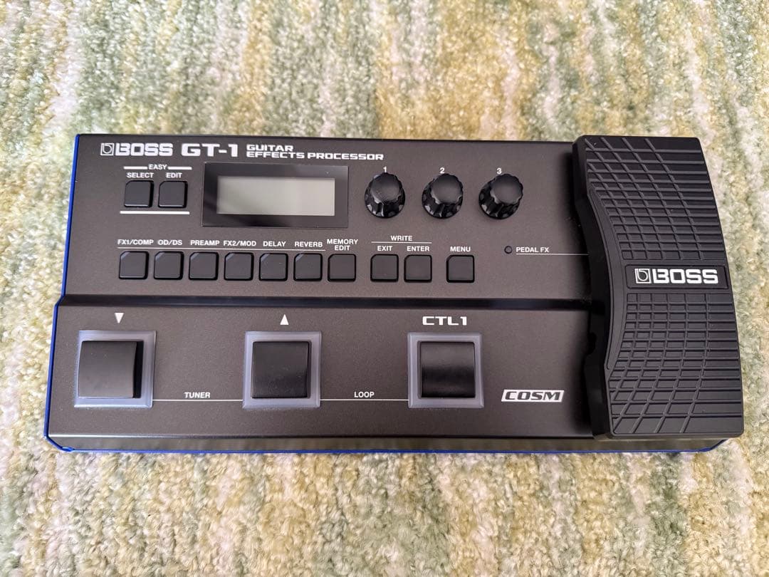 【中古、送料無料】BOSS GT-1 ギターエフェクター