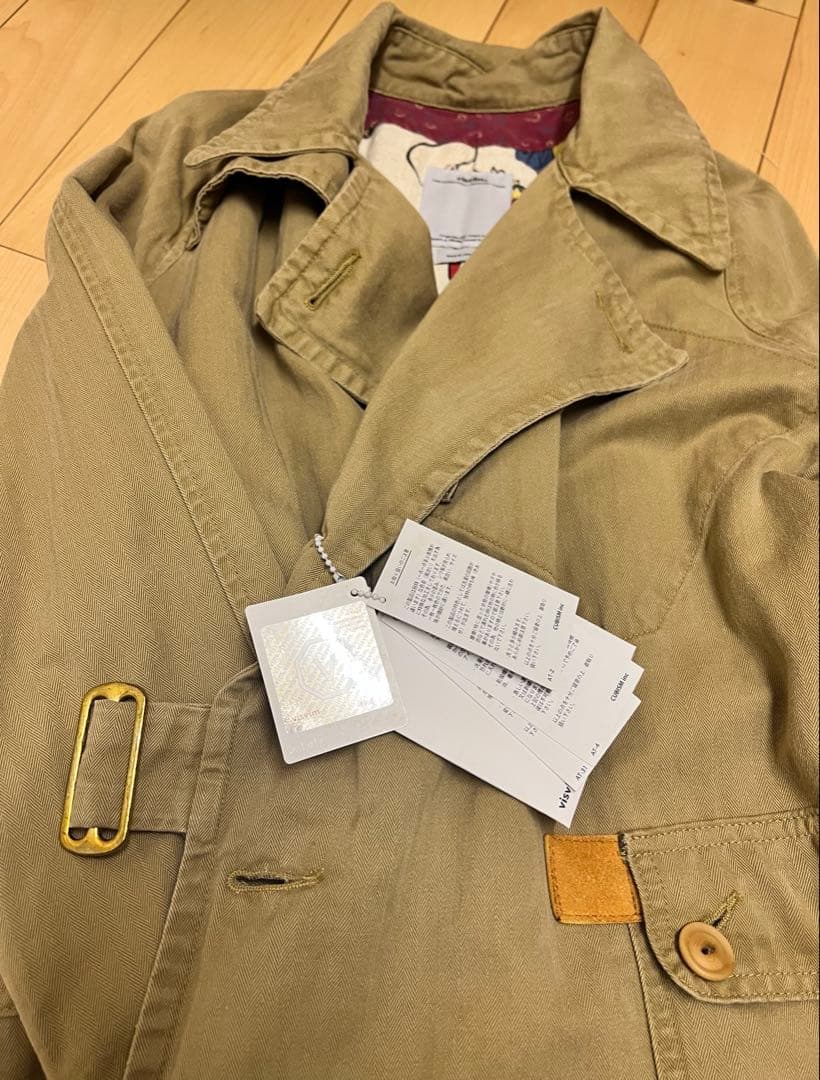 新品未使用　ヴィズヴィム　トレンチコート　visvim　正規店購入品