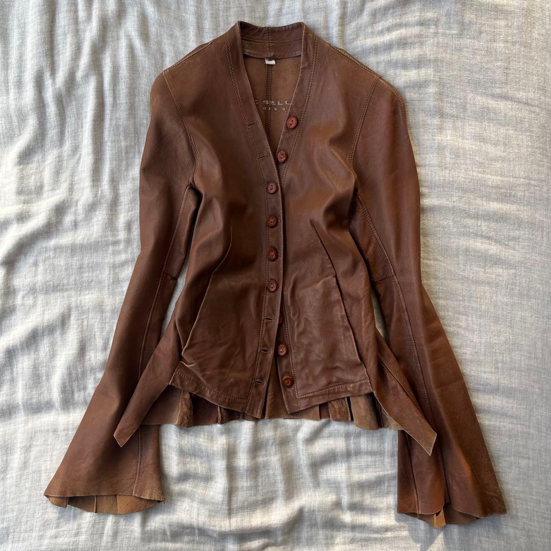 ジャケット・アウター ISAAC SELLAM leather jacket