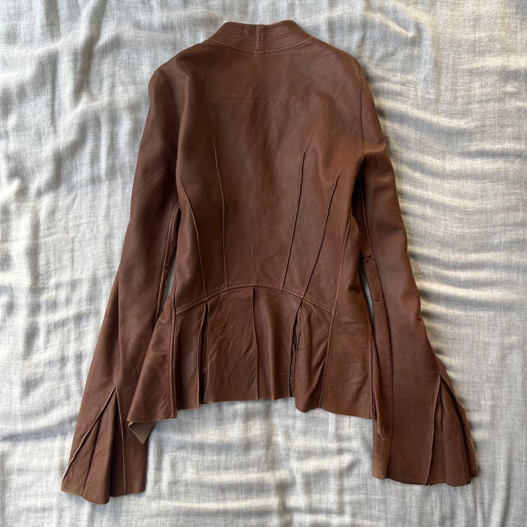 ジャケット・アウター ISAAC SELLAM leather jacket