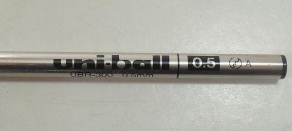 星山建一　PLUS プラス クレセント ボールペン シルバー&山羊革　\