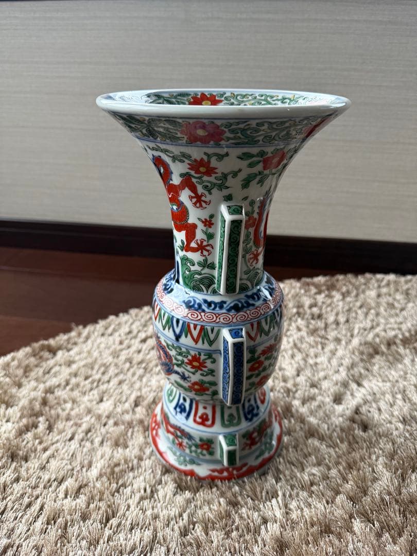 有田焼 弥左衛門作 花瓶 高さ約30.5cm