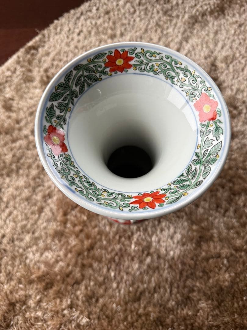 有田焼 弥左衛門作 花瓶 高さ約30.5cm