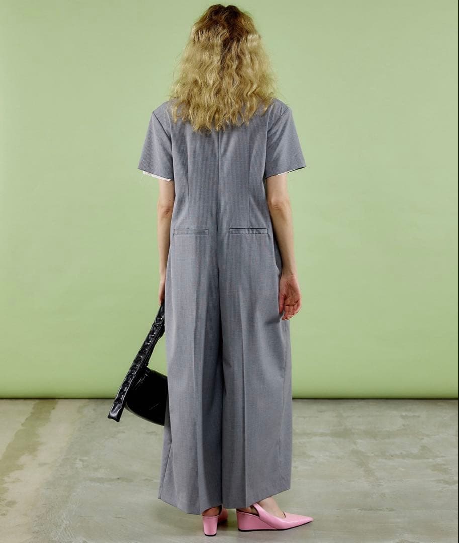 完売品✨MAISON SPECIAL オールインワン グレー　メゾンスペシャル