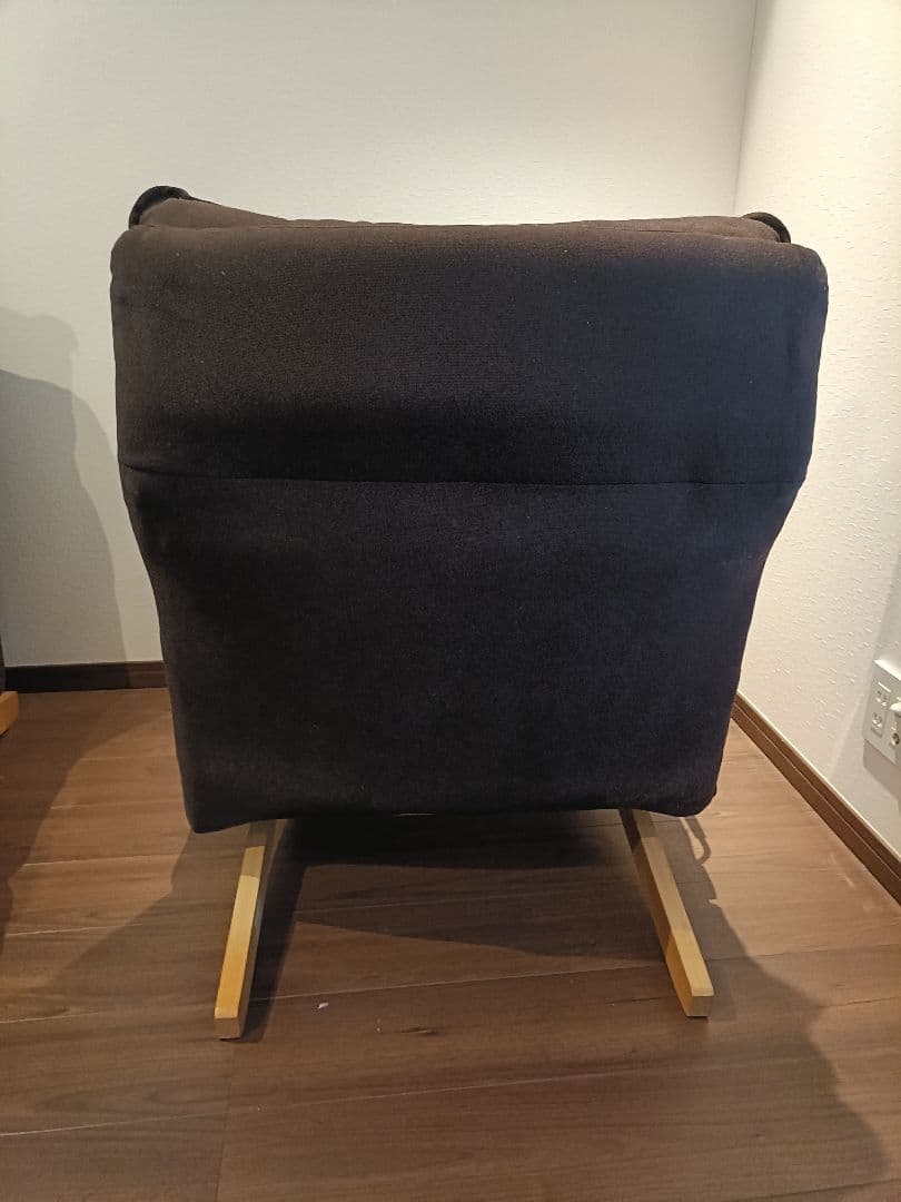 【無印良品】 ハイバックリクライニングソファ 1シーター　ブラウン