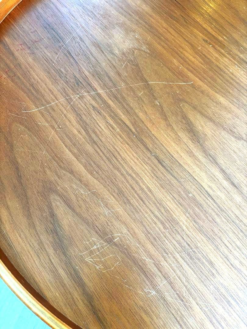 【アクタス】ドラムス 円形木製テーブル 約60cm