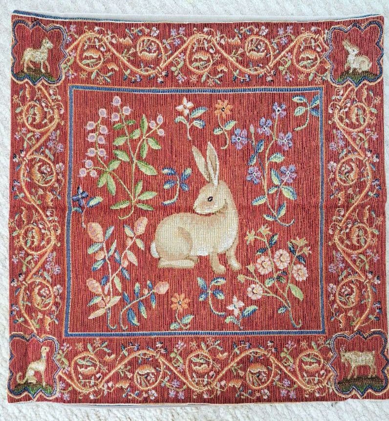 Charlotte Furnishingsジャガード織りクッションカバー