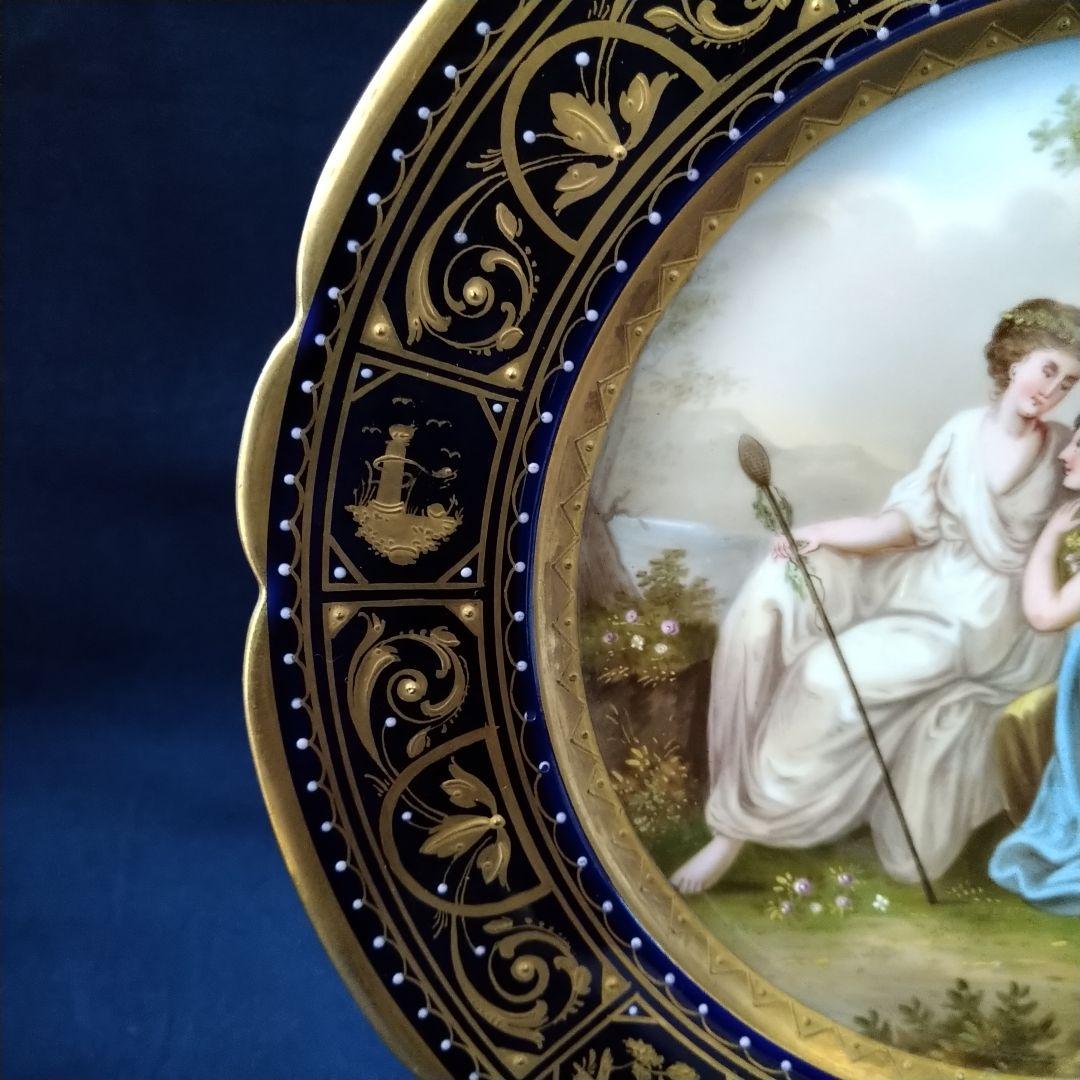 ✤ヴィエナスタイル✤絵皿【神話紋】②