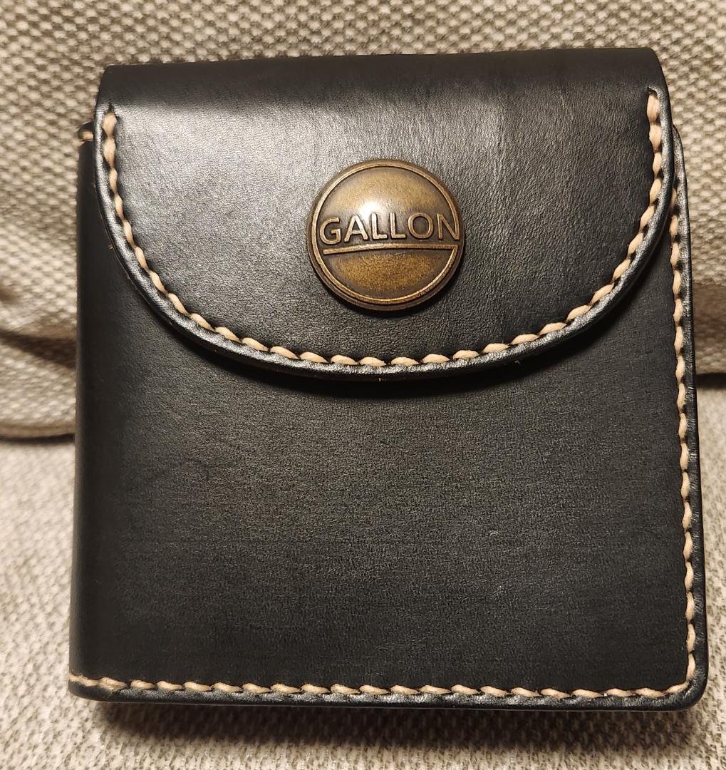 GALLON　ガロン　フラップショート 二つ折り財布　オーダーメイド 本革