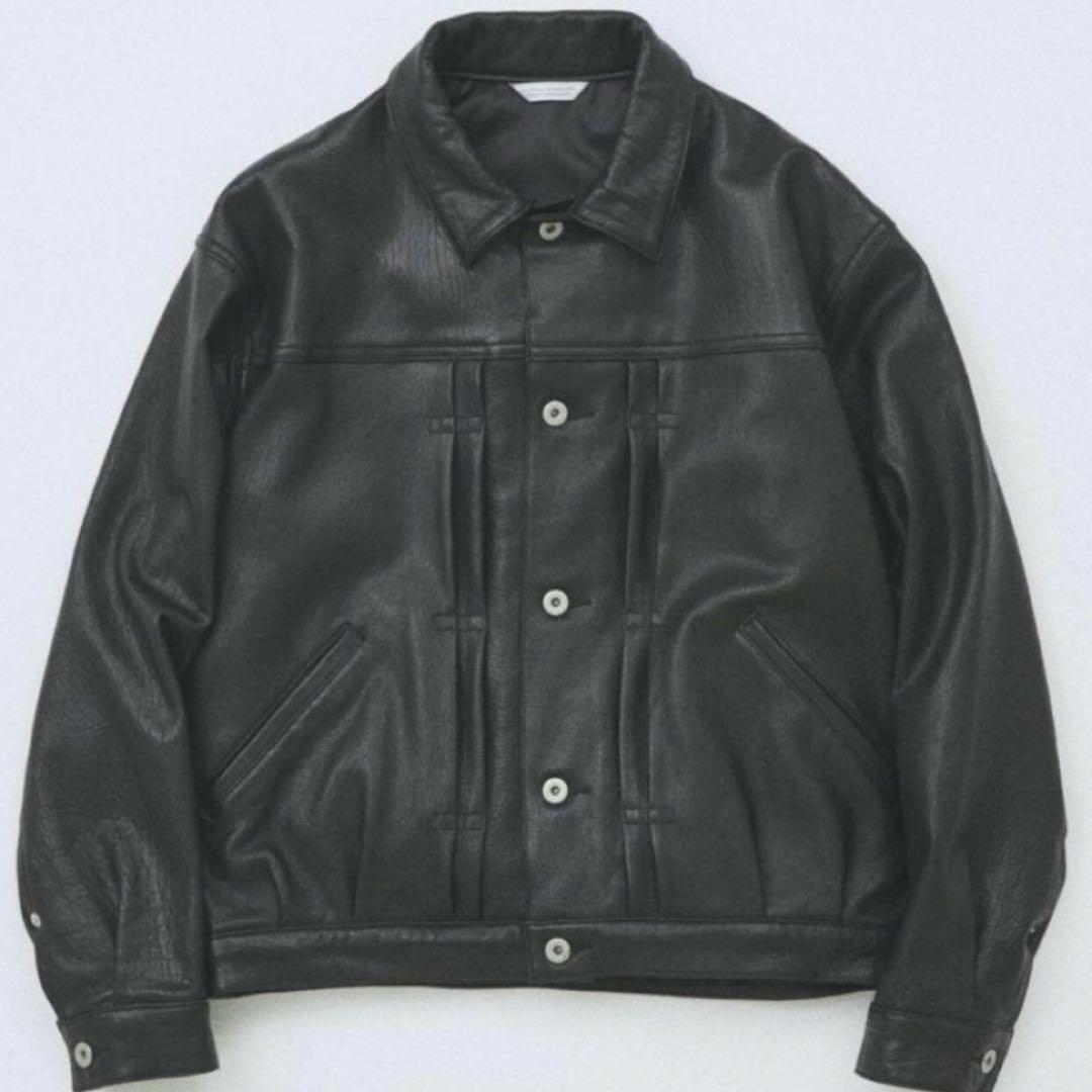 【完売品】JORNAL STANDARD ラムレザートラッカー 羊革　シボ革