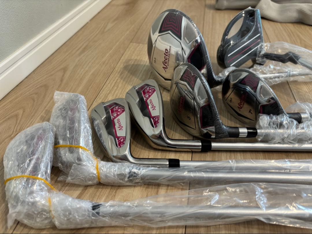 【ほぼ新品】レディース左用 Callaway Afecto ゴルフクラブセット