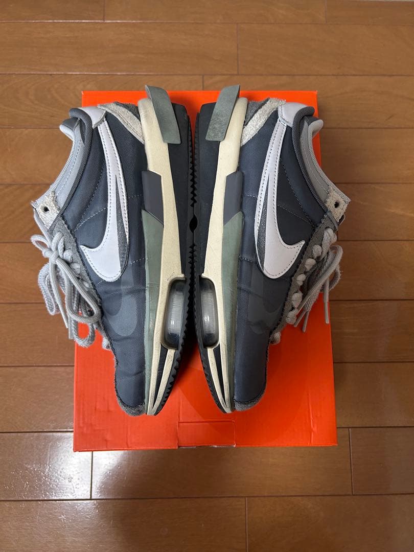 NIKE sacai CORTEZ SP 24cm アイアングレー